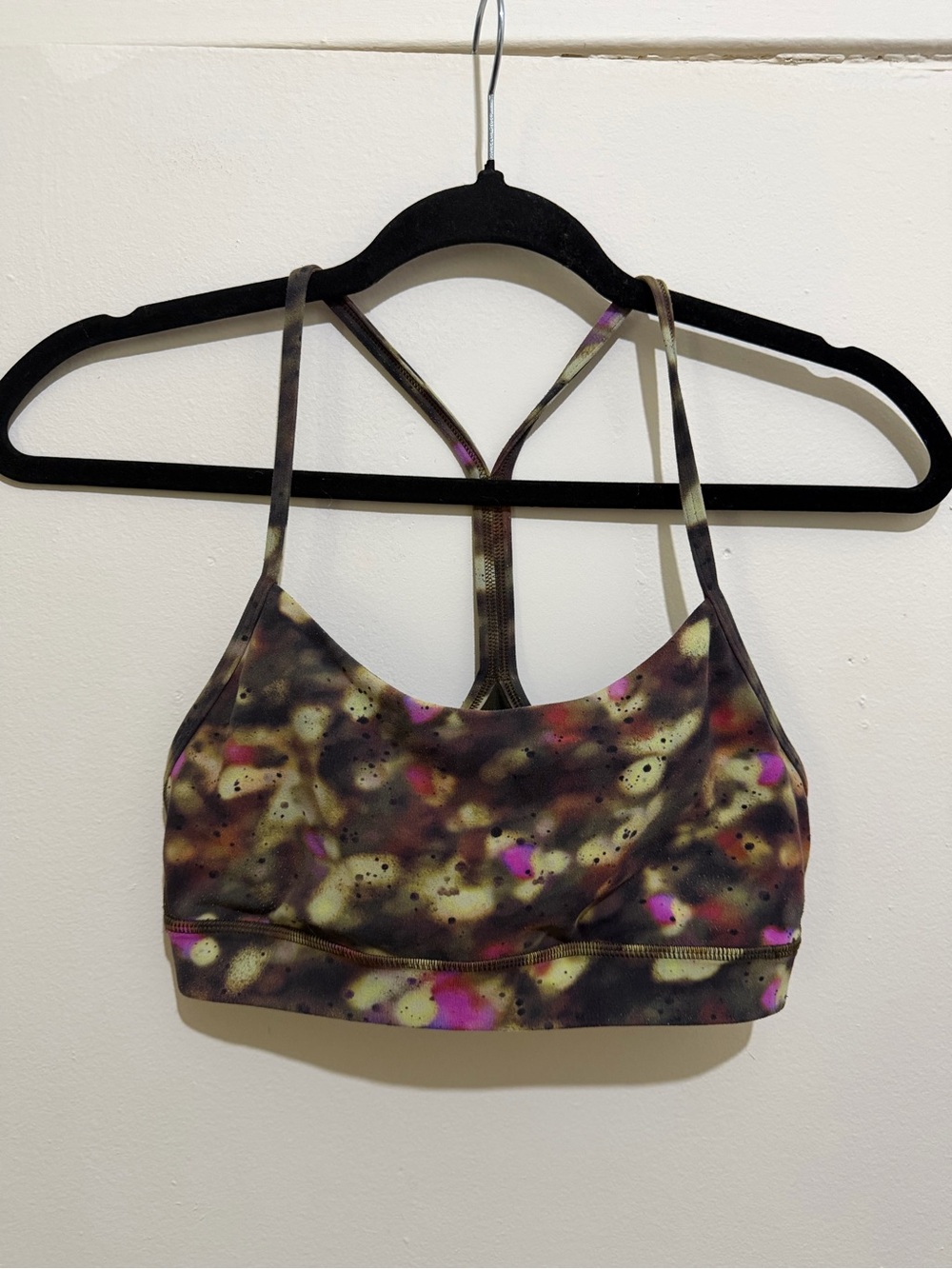 lululemon athletica Multicolor Printed Strappy Sports Bra